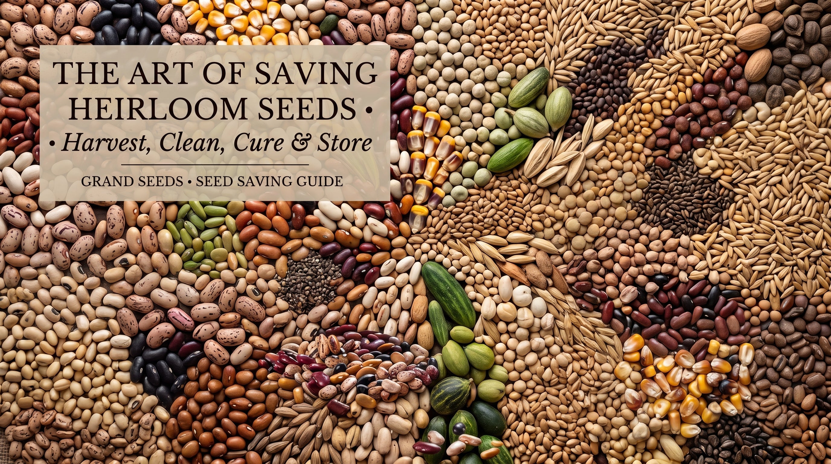 The Art of Saving Heirloom Seeds
