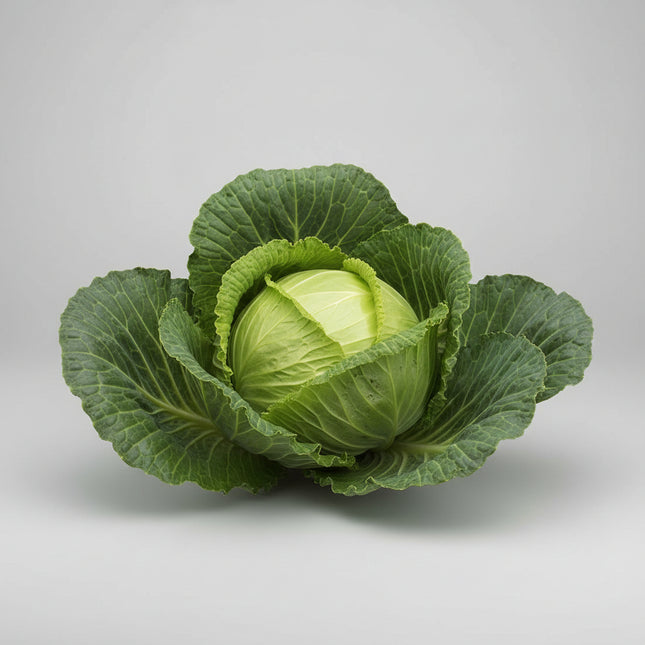 Cabbage Brunswick Seeds – Heirloom Cold-Hardy Storage Classic