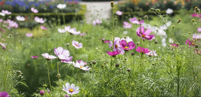 Cosmos Sensation Mix Seeds – All-America Selections Heirloom Classic