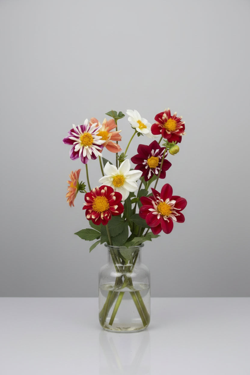 Dahlia Dandy Mix Seeds – Heirloom Collarette Specialty Favorite