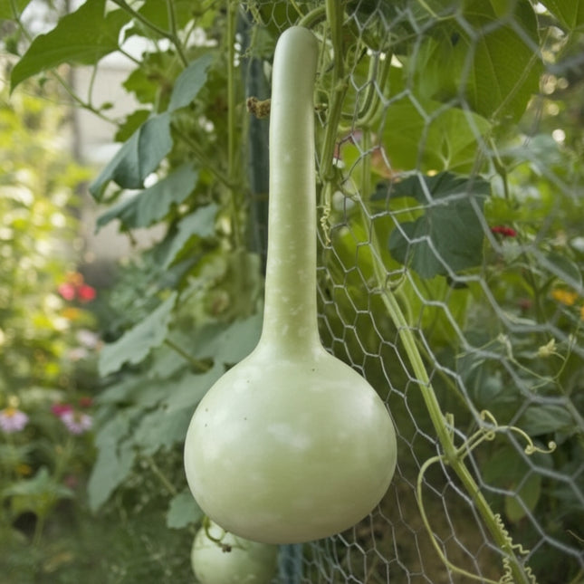 Dipper Gourd Seeds – Heirloom Hard-Shell Craft Gourd