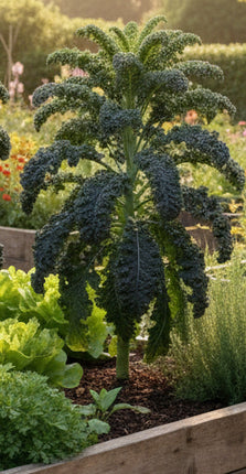 Kale Lacinato Seeds – Heirloom Tuscan Dinosaur Classic