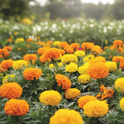Marigold Crackerjack Mixed Seeds – Heirloom Giant Floral Favorite
