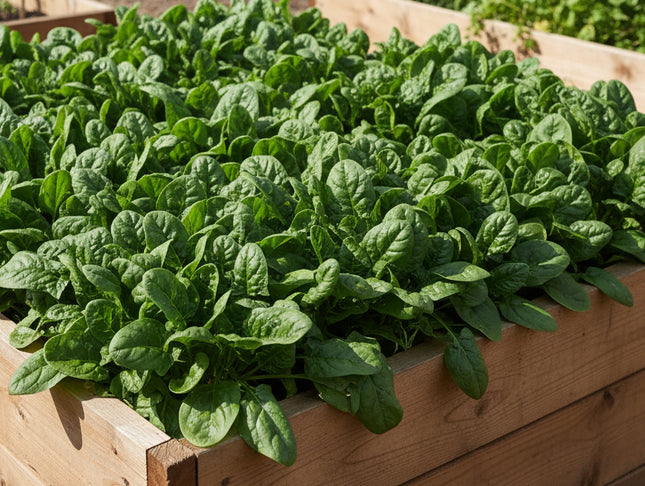 Spinach Viroflay Giant Nobel Seeds – Heirloom Heavy-Yielding Classic