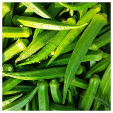 Okra, long pod green