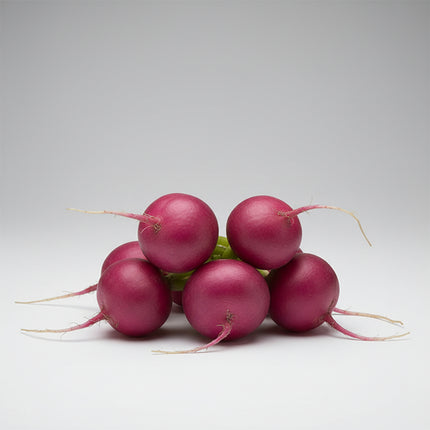 Radish Purple Plum Seeds – Heirloom Vibrant Purple Spring Classic